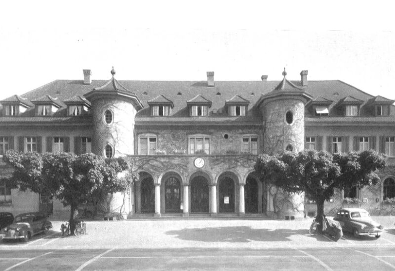 Bahnhof Brugg 1956